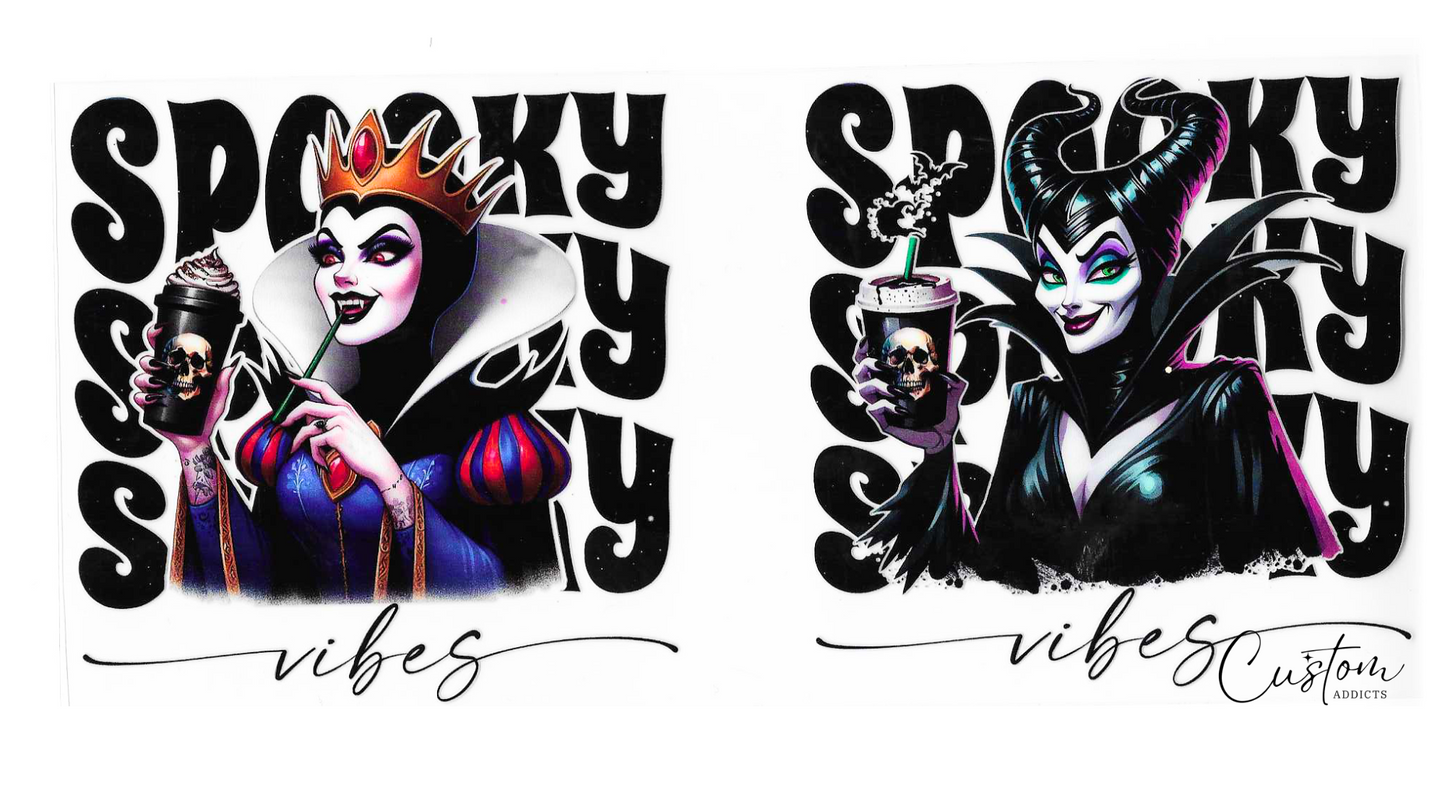 16Oz Decal Spooky Queens Wrap Limited Edition