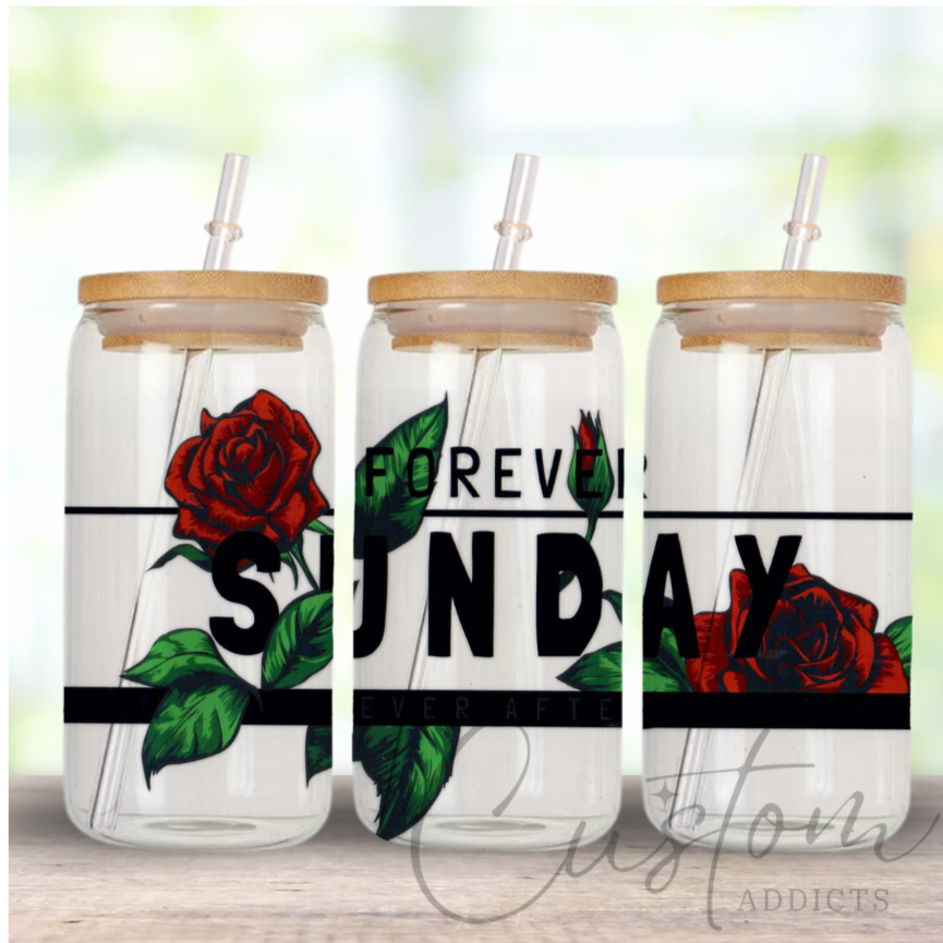 16Oz Forever Sunday Rose Wrap