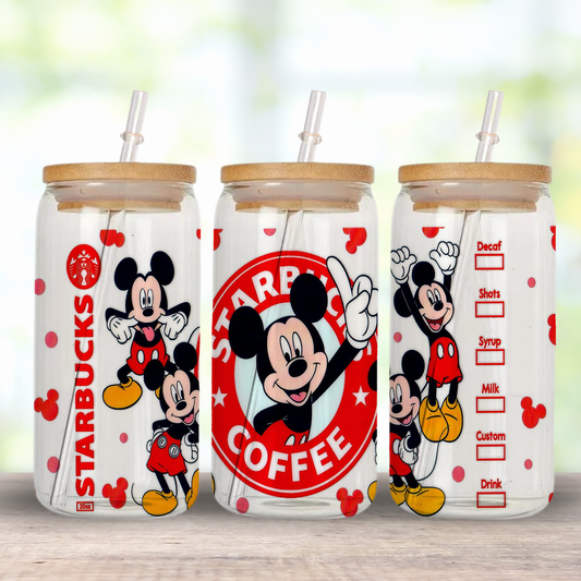 16Oz Mickey Mouse Starbucks Wrap