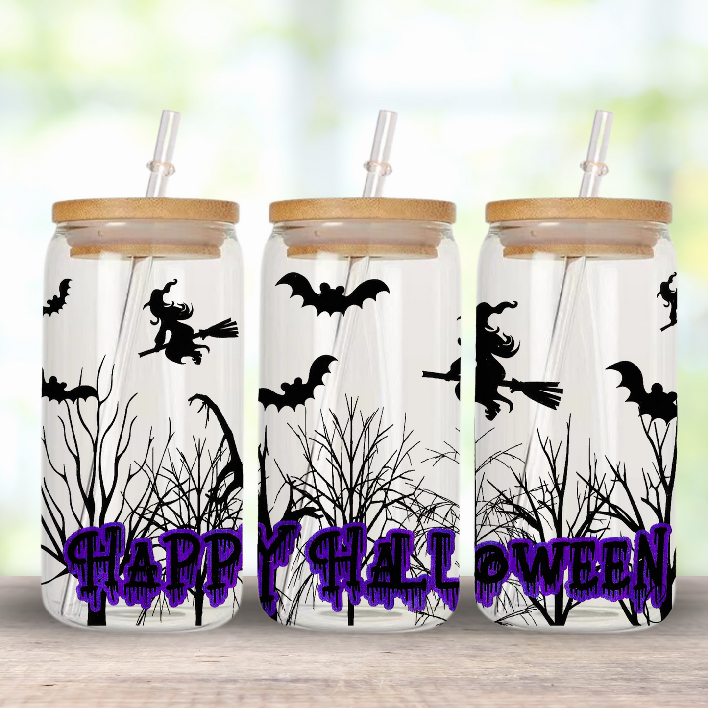 16Oz Halloween Witch Wrap