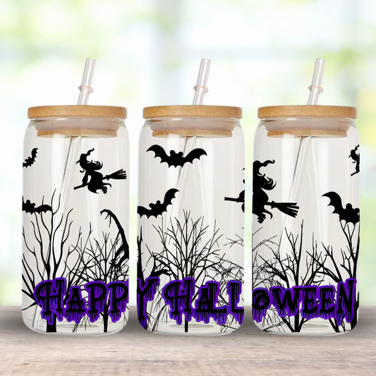 16Oz Halloween Witch Wrap