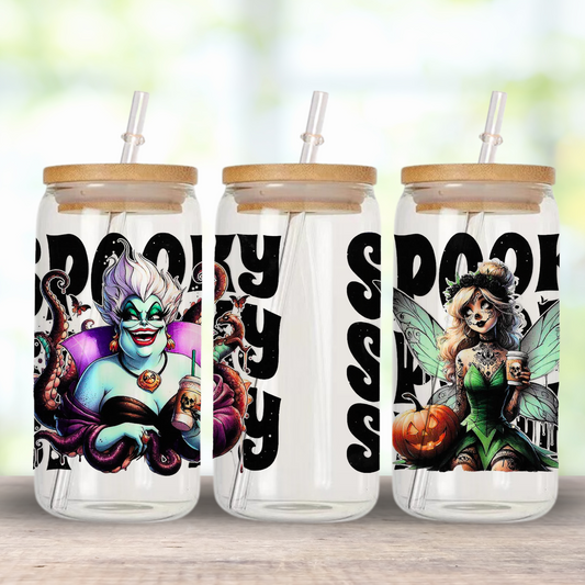 16Oz Evil Ursula and Tinkerbell Decal Limited Edition
