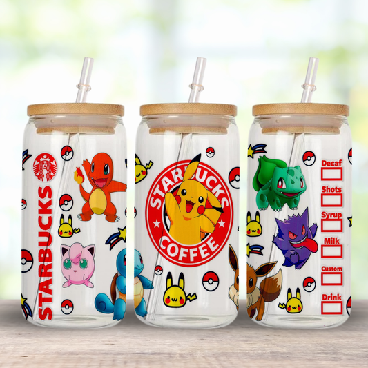 16Oz Pokémon Starbucks Wrap