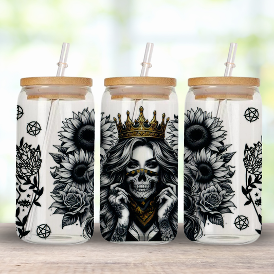 16Oz Dark Queen Wrap