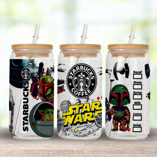 16Oz Star wars Starbucks Wrap